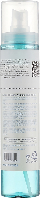 Moisturizing Soothing Collagen Mist - FarmStay La Ferme Moisture Soothing Collagen Mist — photo N13