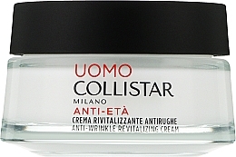 Fragrances, Perfumes, Cosmetics Anti-Aging Men Cream - Collistar Anti-wrinkle Revitalizing Cream