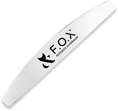 Fragrances, Perfumes, Cosmetics Half Moon Nail File Base, metal, 135 mm - F.O.X