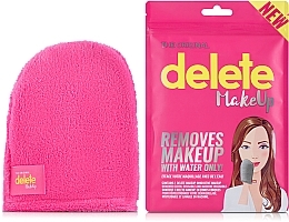 Makeup Remover Mitten, pink - Glove Delete Makeup — photo N1