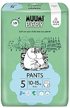 Diapers, size 5 (10-15 kg), 38 pcs - Muumi Baby — photo N1