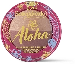 Fragrances, Perfumes, Cosmetics Blush & Highlighter - Bottega Verde Aloha Highlighter & Blush Scented with Acerola