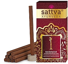 線香 - Sattva Ayurveda Sandalwood Dhoop Sticks	 — photo N1