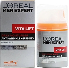 Fragrances, Perfumes, Cosmetics Face Cream - L'Oreal Men Face Cream Expert Vita Lift