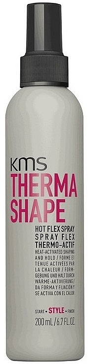 Heat Protection Hair Spray - KMS California Thermashape Hot Flex Spray — photo N1