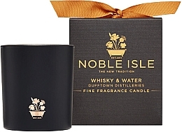 Fragrances, Perfumes, Cosmetics Noble Isle Whisky & Water Fine Fragrance Candle - Scented Candle