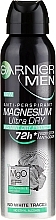 Antiperspirant-Deodorant - Garnier Mineral Men Mineral Magnesium Ultra-Dry Anti-Perspirant Spray  — photo N4