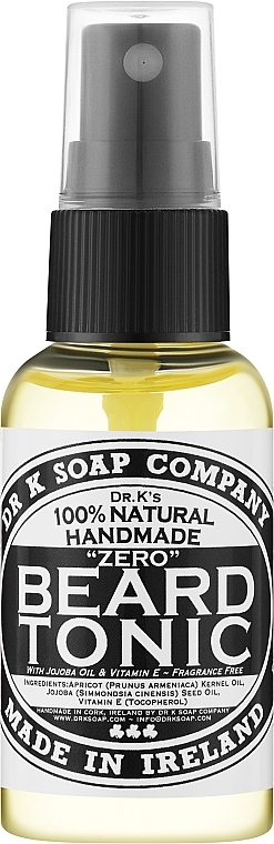 Beard Tonic 'No fragrance' - Dr K Soap Company Beard Tonic Zero — photo N1