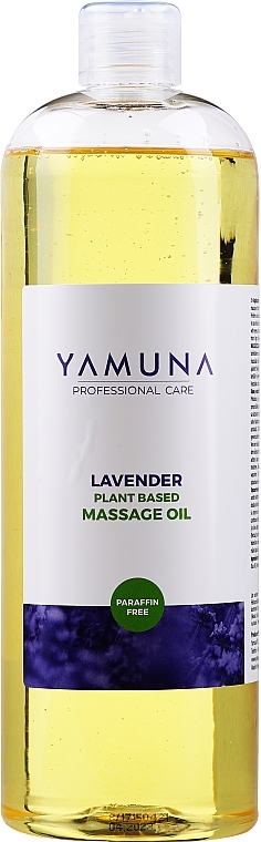 Massage Oil "Lavender" - Yamuna Lavender Plant Based Massage Oil — photo N3