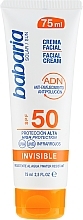 Fragrances, Perfumes, Cosmetics Face Sunscreen - Babaria Invisible Facial Sun Cream Spf 50