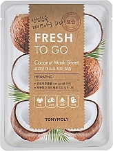 Coconut Oil Sheet Mask - Tony Moly Fresh To Go Coconut Mask Sheet Hydrating — photo N3