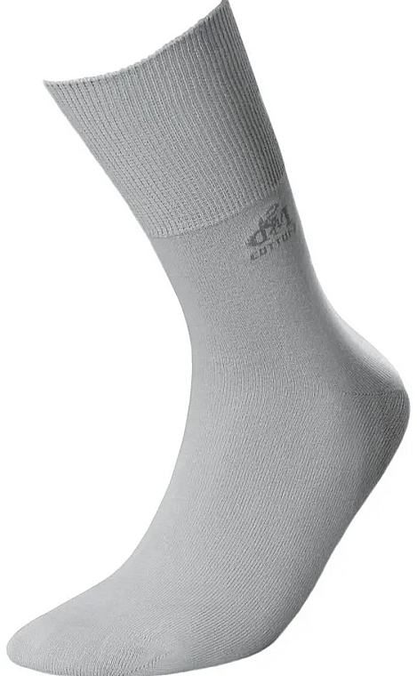 Health Socks with Silver, light gray - DeoMed Cotton Silver — photo N1