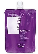 Bleaching Hair Cream - Fanola No Yellow Violet Bleaching Cream — photo N1