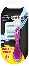 Fragrances, Perfumes, Cosmetics Razor + 4 Refill Cartridges - Wilkinson Sword Hydro Silk 3