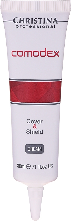 Protective Tinted Face Cream - Christina Comodex Cover & Shield Cream SPF20 — photo N2