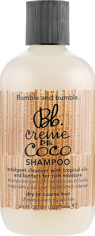 Hair Shampoo - Bumble and Bumble Creme De Coco Tropical-Riche Shampoo — photo N2