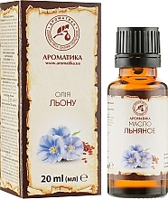 Fragrances, Perfumes, Cosmetics Linseed Oil - Aromatika