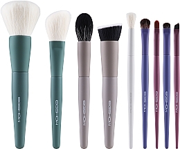 Fragrances, Perfumes, Cosmetics Makeup Brush Set, 9 pcs - Eigshow Beauty