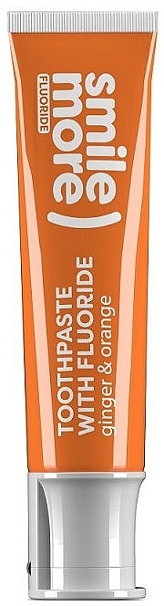 Ginger & Orange Fluoride Toothpaste - HiSkin Toothpaste With Fluoride Ginger & Orange — photo N1