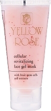 Fragrances, Perfumes, Cosmetics Cellular Stem Cell Toning Gel Mask - Yellow Rose Cellular Revitalizing Gel Mask