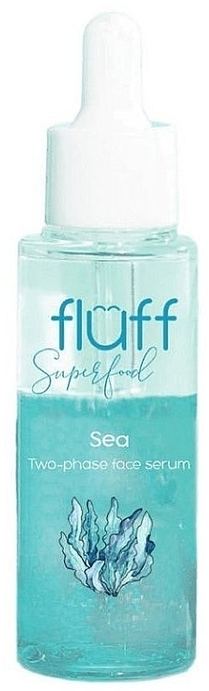 Two-Phase Face Serum "Sea" - Fluff Super Food Two-Phase Face Serum — photo N5