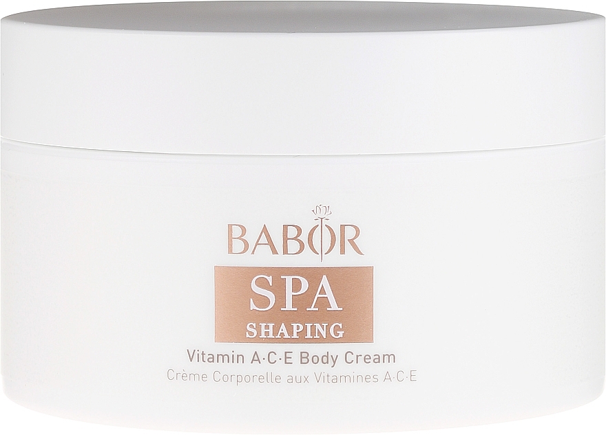 Body Cream with Vitamin A, C, E "SPA-Shaping" - Babor Vitamin ACE Body Cream — photo N2