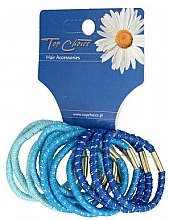 Multicolored Elastic Hair Band Set, 21305 - Top Choice  — photo N1