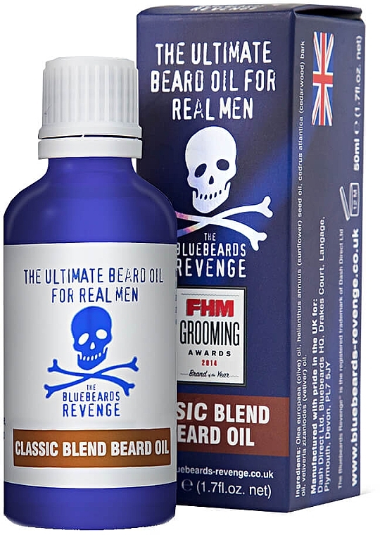 Classic Blend Beard Oil - The Bluebeards Revenge Classic Blend Beard Oil — photo N1