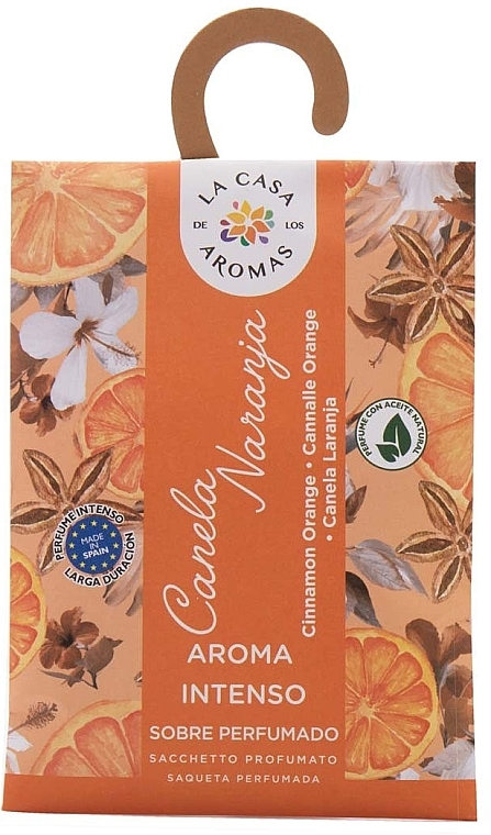 Scented Sachet "Cinnamon & Orange" - La Casa de Los Aromas Aroma Intenso Cinnamon-Orange Closet Sachet — photo N5