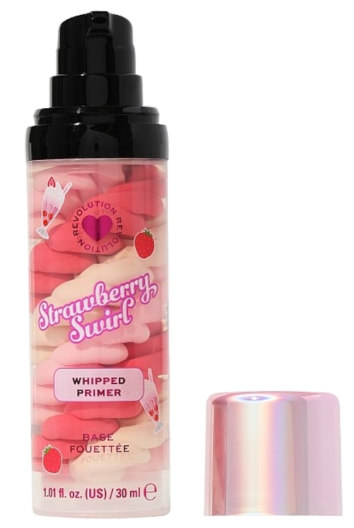 Face Primer - I Heart Revolution Milkshake Strawberry Whipped Swirl Primer — photo N2