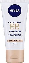 BB-Cream - Nivea 5in1 BB Day Cream 24H Moisture SPF15 — photo N2