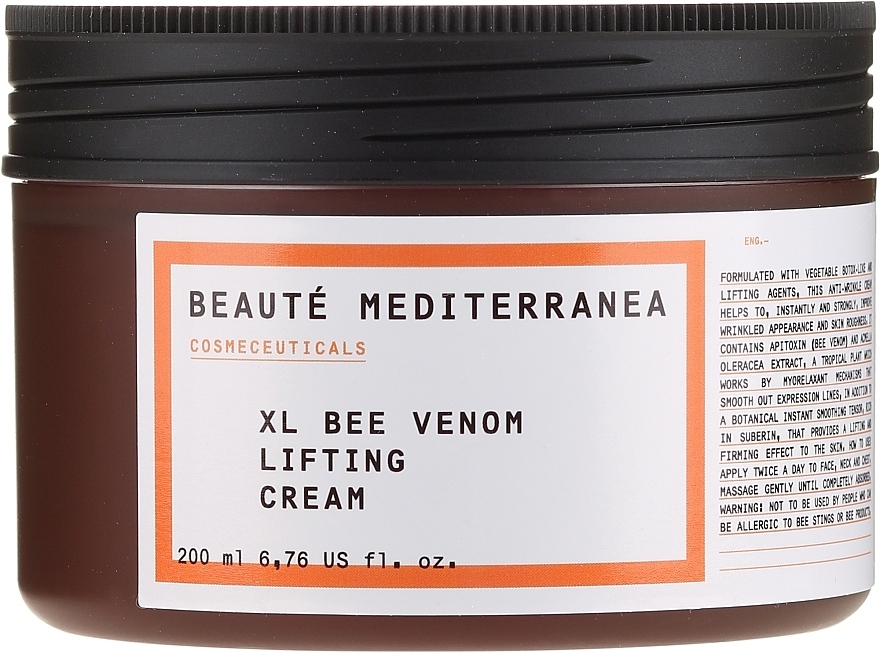 Bee Venom Lifting Cream - Beaute Mediterranea Bee Venom Lifting Cream — photo N1