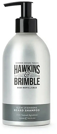 Beard Shampoo - Hawkins & Brimble Beard Shampoo Eco-Refillable — photo N1