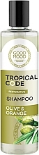 Olive Oil & Orange Blossom Shampoo - Good Mood Tropical Code Restorative Shampoo Olive & Orange — photo N1