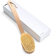 Dry Massage Body Brush with Handle, #6 - Hhuumm Premium — photo N4