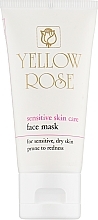 Fragrances, Perfumes, Cosmetics Mask for Sensitive Skin - Yellow Rose Sensitive Skin Care Mask