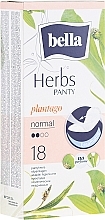 Pantiliners Panty Herbs Sensetive Plantago, 18 pcs - Bella — photo N1