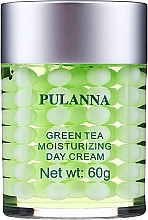 Fragrances, Perfumes, Cosmetics Moisturizing Protective Day Face Cream - Pulanna Green Tea Moisturizing Day Cream