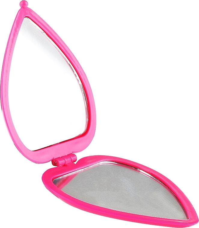 Compact Mirror "Heart" 85550, pink - Top Choice Colours Mirror — photo N14