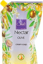 Fragrances, Perfumes, Cosmetics Olive Liquid Gel Soap, doypack - Shik Nectar