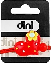 Hair Tie "Heart", d-005 - Dini Kids — photo N1