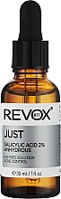 Fragrances, Perfumes, Cosmetics 2% Salicylic Acid Face & Neck Peel - Revox Just Salicylic Acid 2% Anhydrous