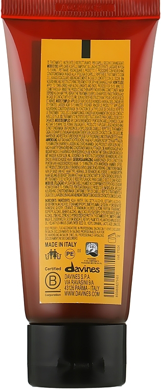 Nourishing Bulding Mask - Davines Nourishing Bulding Pak — photo N4