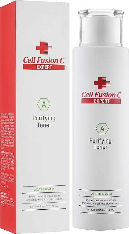 Cleansing Toner for Oily Skin - Cell Fusion C Expert Purifying Toner — photo N2