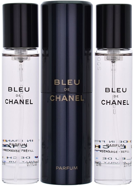 Chanel Bleu de Chanel Parfum Twist And Spray Set - Set (parfum/20mlx3)  — photo N12