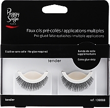 Fragrances, Perfumes, Cosmetics Tender Covered with Glue False Lashes - Peggy Sage