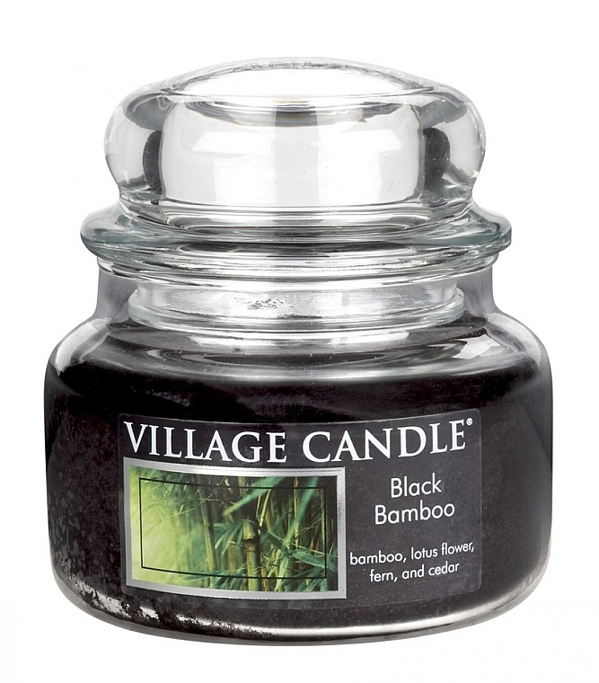 Scented Candle - Village Candle Black Bamboo — photo N1