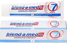 Fragrances, Perfumes, Cosmetics Toothpaste - Blend-a-med Complete Protect 7 Original