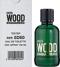 Dsquared2 Green Wood Pour Homme - Eau de Toilette (tester with cap) — photo N2