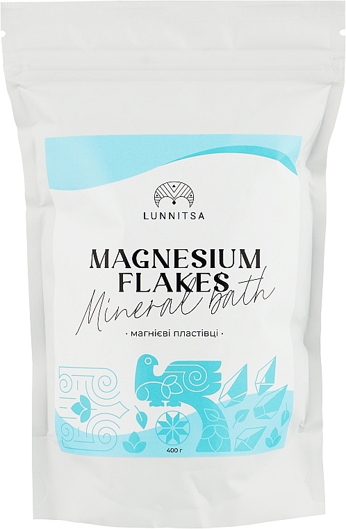 Mineral Bath "Magnesium Flakes" - Lunnitsa Magnesium Flakes (doypack) — photo N1